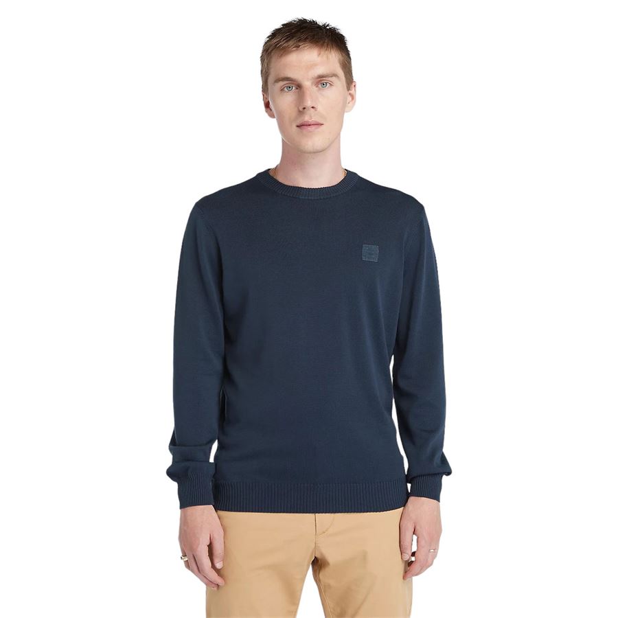 Merrymack River Garment Dye maglia in cotone da uomo Timberland | TB0A5UHQ433